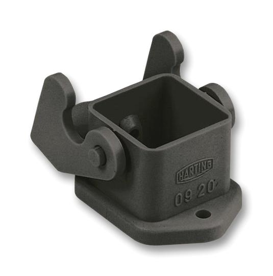 09 20 003 0327 BULKHEAD HOUSING, HAN 3A HOOD/INSERT HARTING
