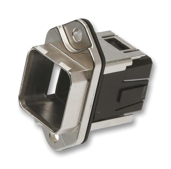 09 35 012 0311 BULKHEAD HOUSING, RJ45 CONNECTOR HARTING