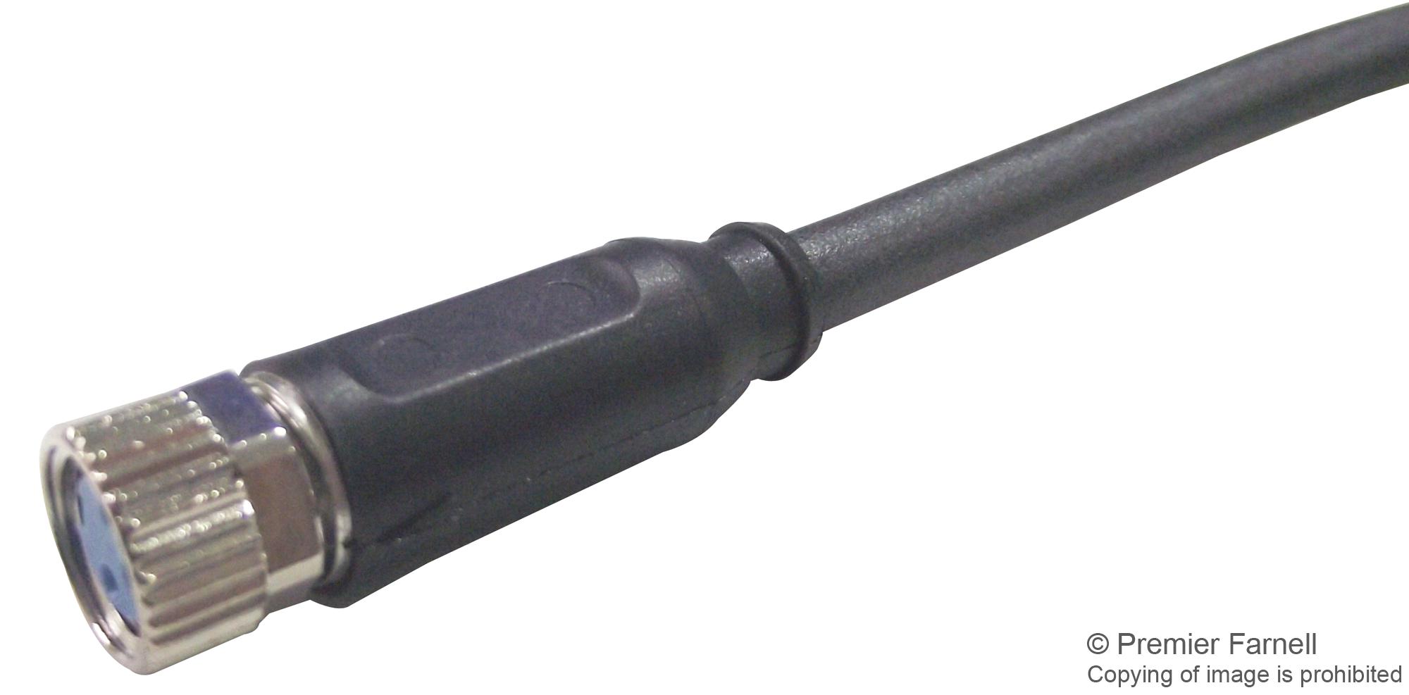 2273005-1 SENSOR CORD, 3P, M8 RCPT-FREE END, 1.5M TE CONNECTIVITY