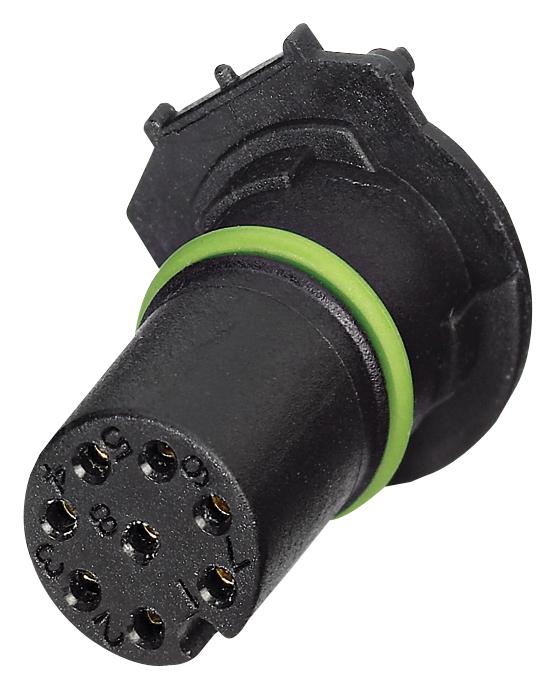 SACC-CI-M12FS-8CON-L180-THR SENSOR CONNECTOR, M12, RCPT, 8POS, PCB PHOENIX CONTACT