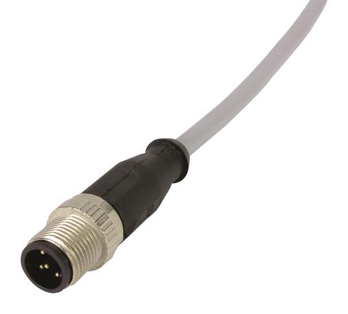 21 34 840 0585 010 SENSOR CORD, 5P, M12 PLUG-FREE END, 1M HARTING