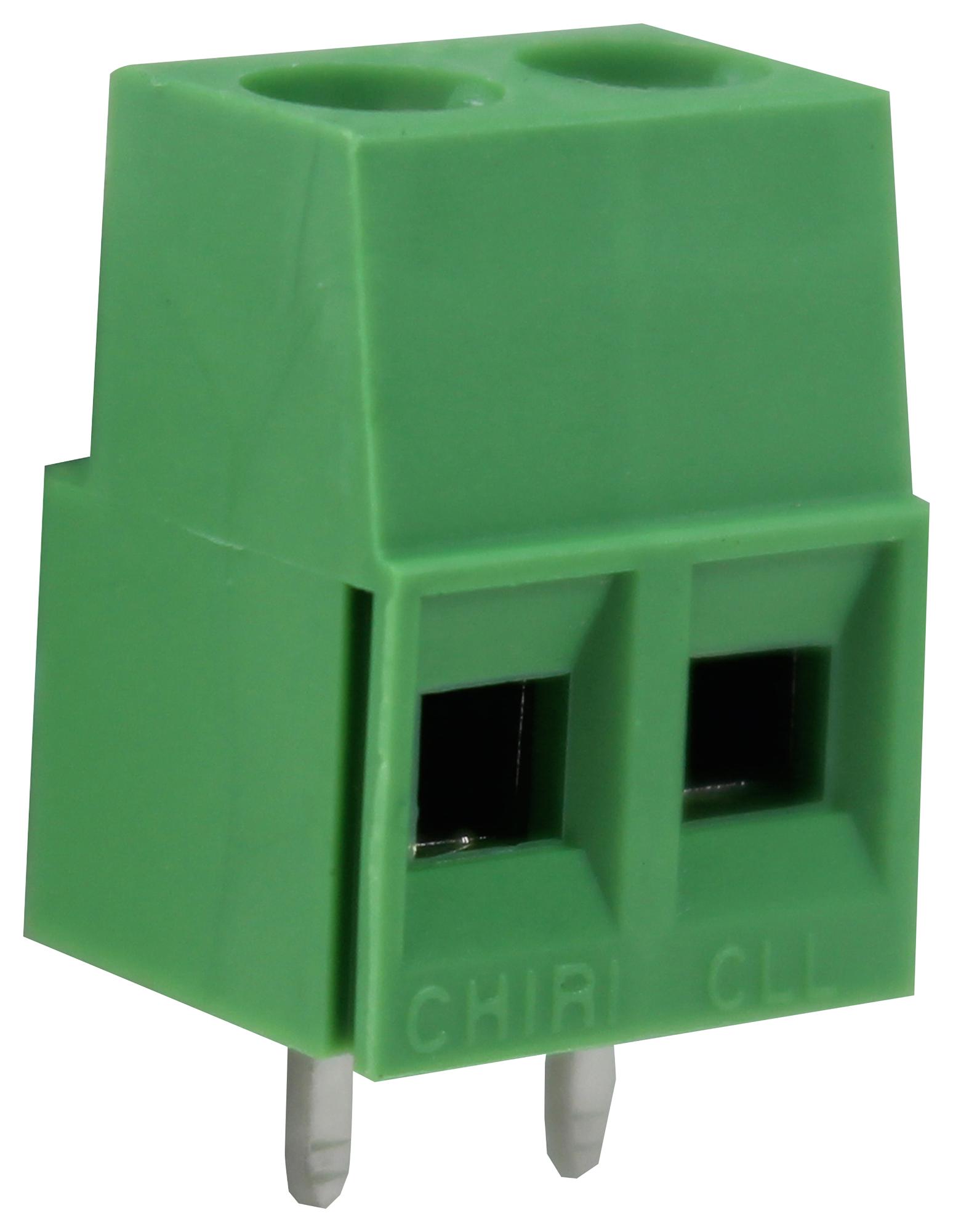 CTB0102/2 TERMINAL BLOCK, WIRE TO BRD, 2POS, 12AWG CAMDENBOSS