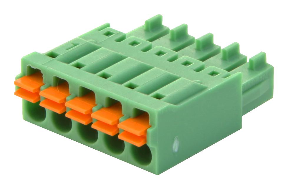 FMC 1,5/ 4-ST-3,81 TERMINAL BLOCK, PLUGGABLE, 4POS, 16AWG PHOENIX CONTACT