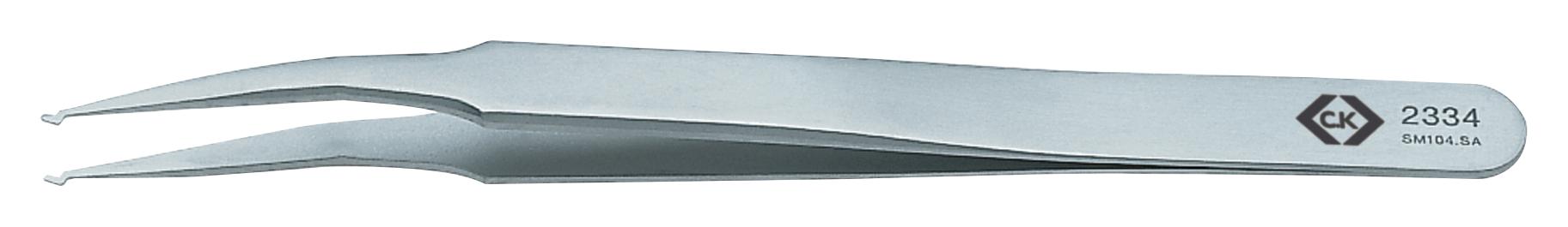 T2334 PRECISION TWEEZER, CROSS LOCK TIP, 120MM CK TOOLS