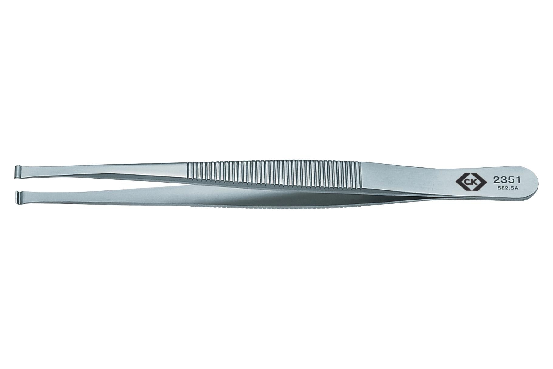 T2351 PRECISION TWEEZER, ROUND TIP, 115MM CK TOOLS