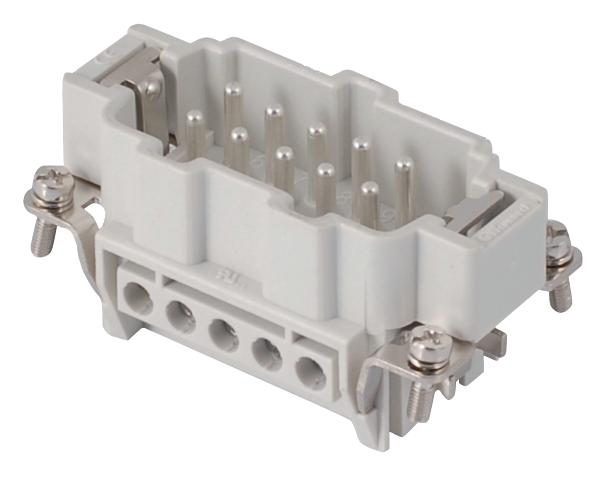 7310.6104.0 HEAVY DUTY INSERT, PLUG, 10POS, 20-14AWG MOLEX / GWCONNECT