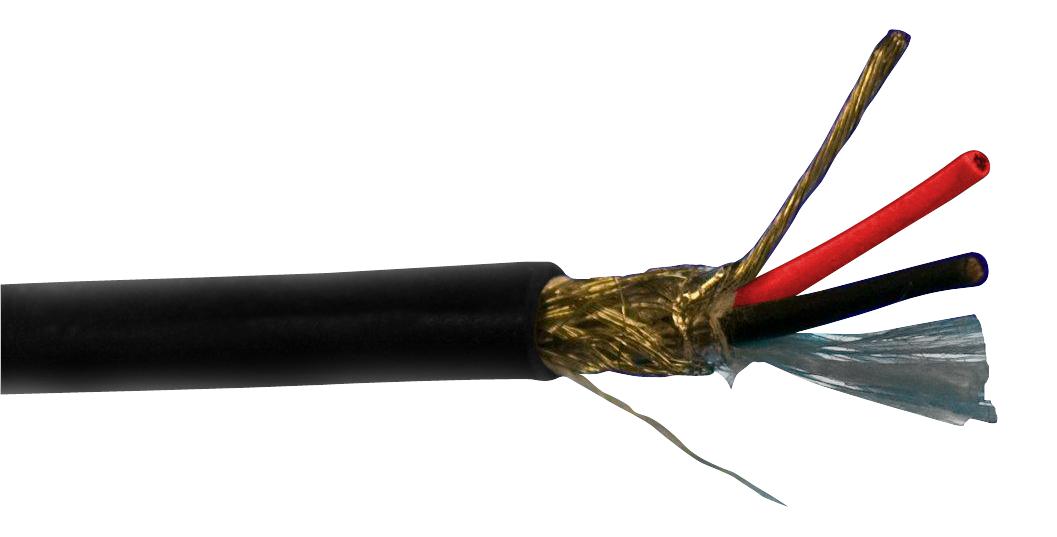 45152 BK005 SHLD FLEX CABLE, 2COND, 20AWG, 30.5M ALPHA WIRE