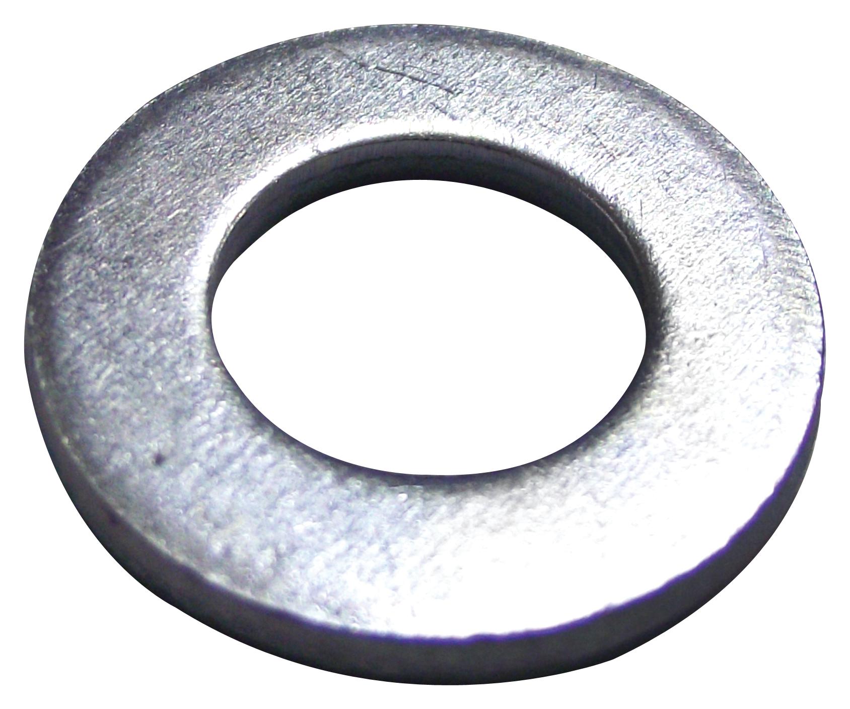 DM8-FASTWAZ100DIN125 PLAIN WASHER, STEEL, 8MM, 16MM, PK100 TR FASTENINGS
