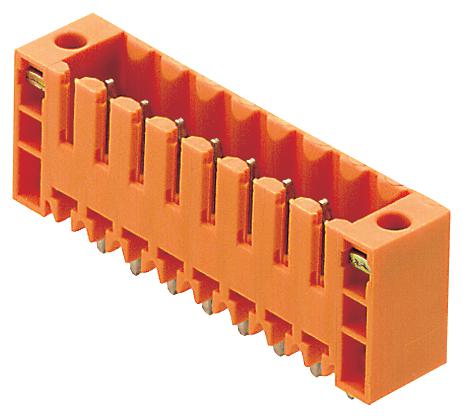 1607570000 TERMINAL BLOCK, HEADER, 9POS, TH WEIDMULLER