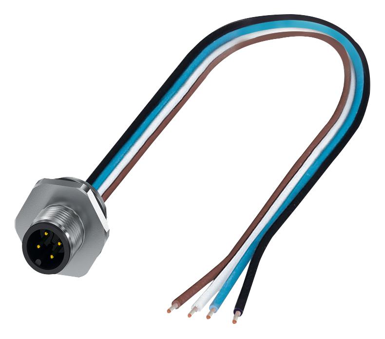 1411579 SENSOR CORD, 5P, PLUG-FREE END, 0.5M PHOENIX CONTACT