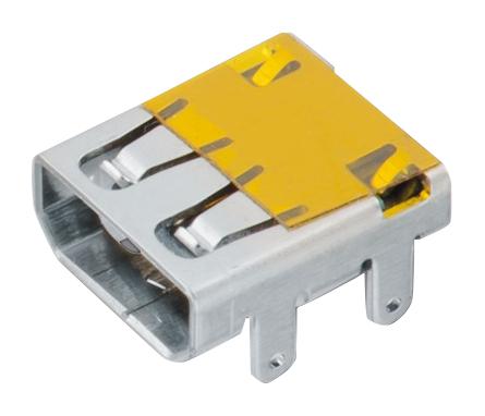 685119248123 MICRO HDMI CONN, RCPT, 19POS, R/A, SMT WURTH ELEKTRONIK