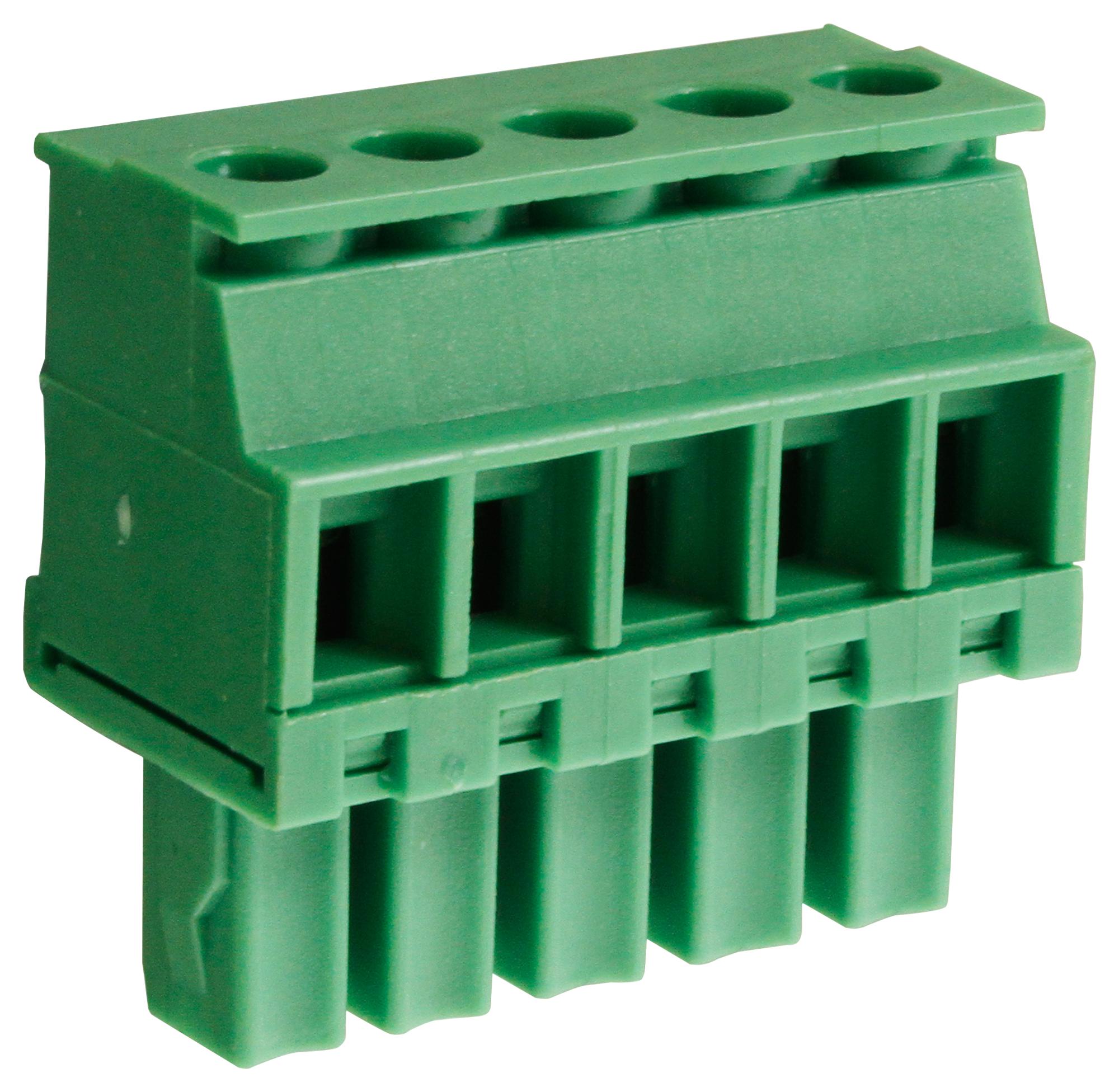 CTBP92VE/5R TB, PLUGGABLE, 5POS, 28-16AWG CAMDENBOSS