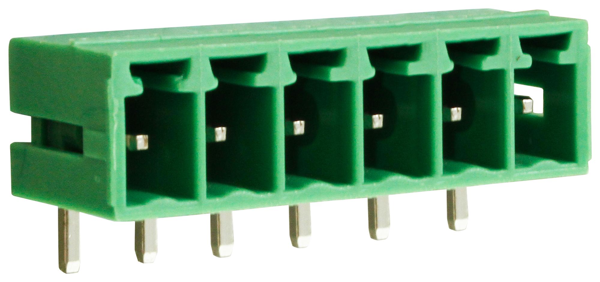 CTBP93HE/6 TERMINAL BLOCK, HEADER, 6POS, R/A, TH CAMDENBOSS