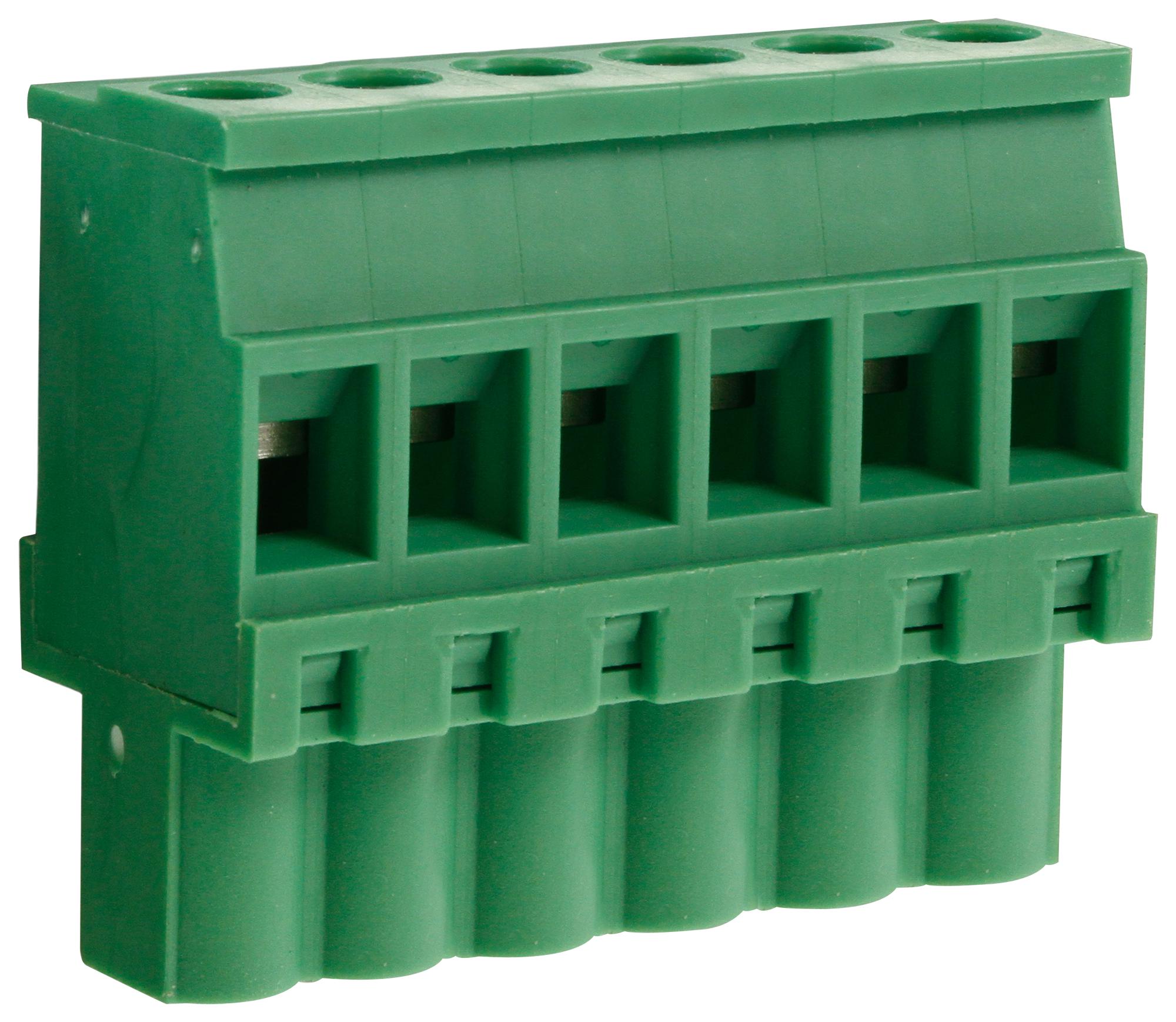 CTBP92VJ/6S TB, PLUGGABLE, 6POS, 28-14AWG CAMDENBOSS