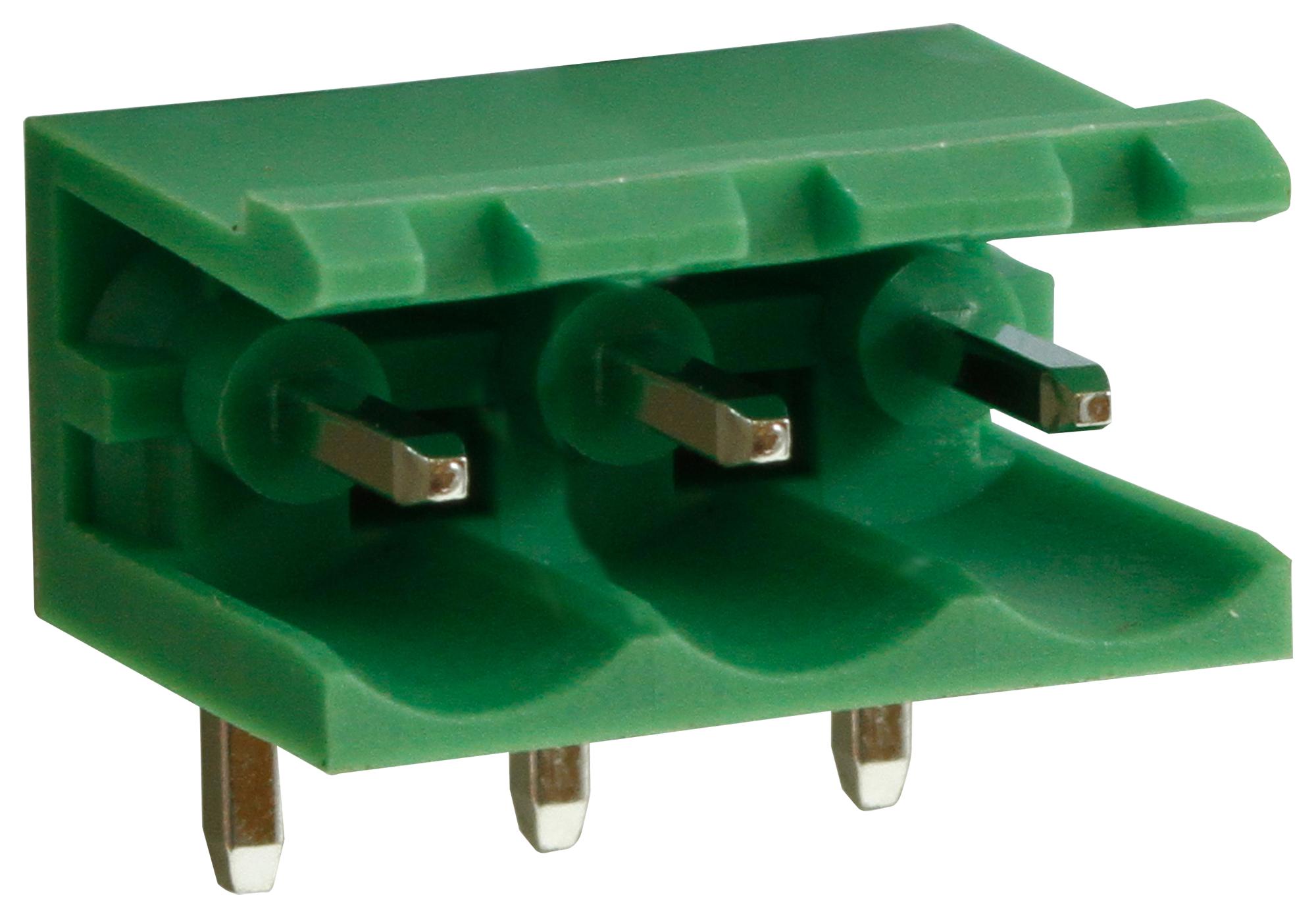 CTBP9358/3AO TERMINAL BLOCK, HEADER, 3POS, R/A, TH CAMDENBOSS