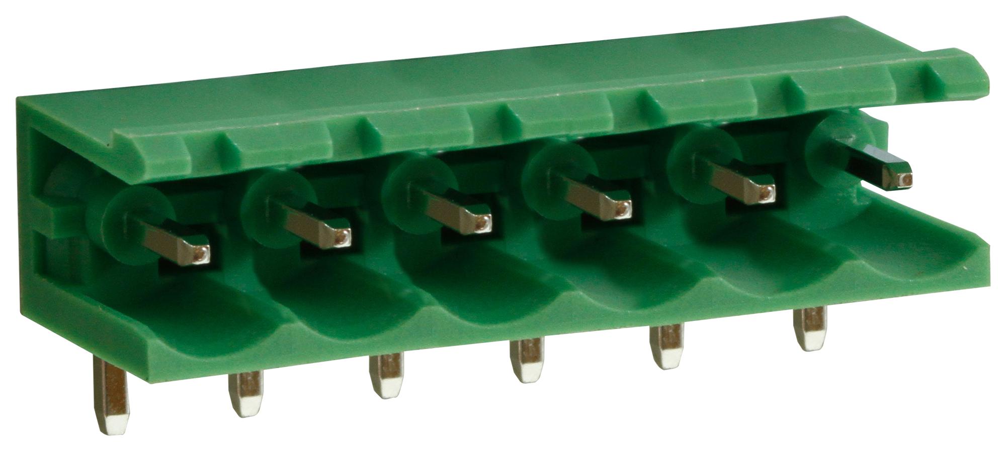 CTBP9358/6AO TERMINAL BLOCK, HEADER, 6POS, R/A, TH CAMDENBOSS