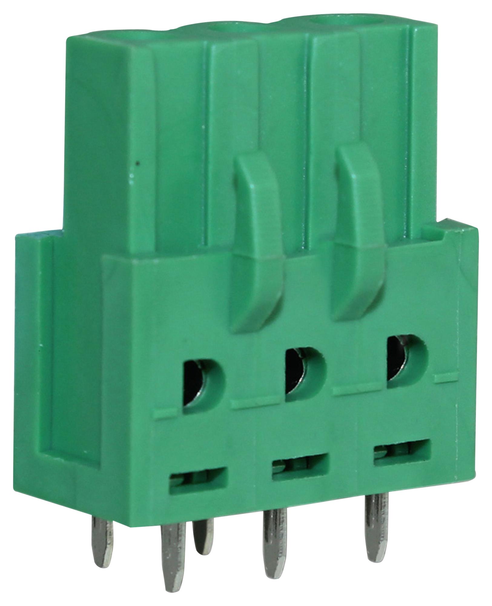 CTBP97VJ/3 TERMINAL BLOCK, SOCKET, 3POS, R/A, TH CAMDENBOSS