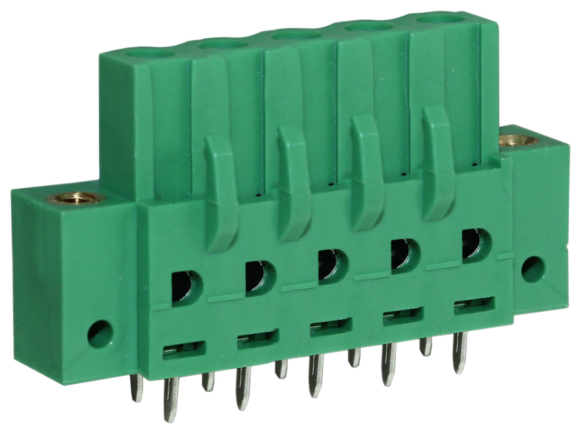 CTBP97VJ/5FL TERMINAL BLOCK, SOCKET, 5POS, R/A, TH CAMDENBOSS