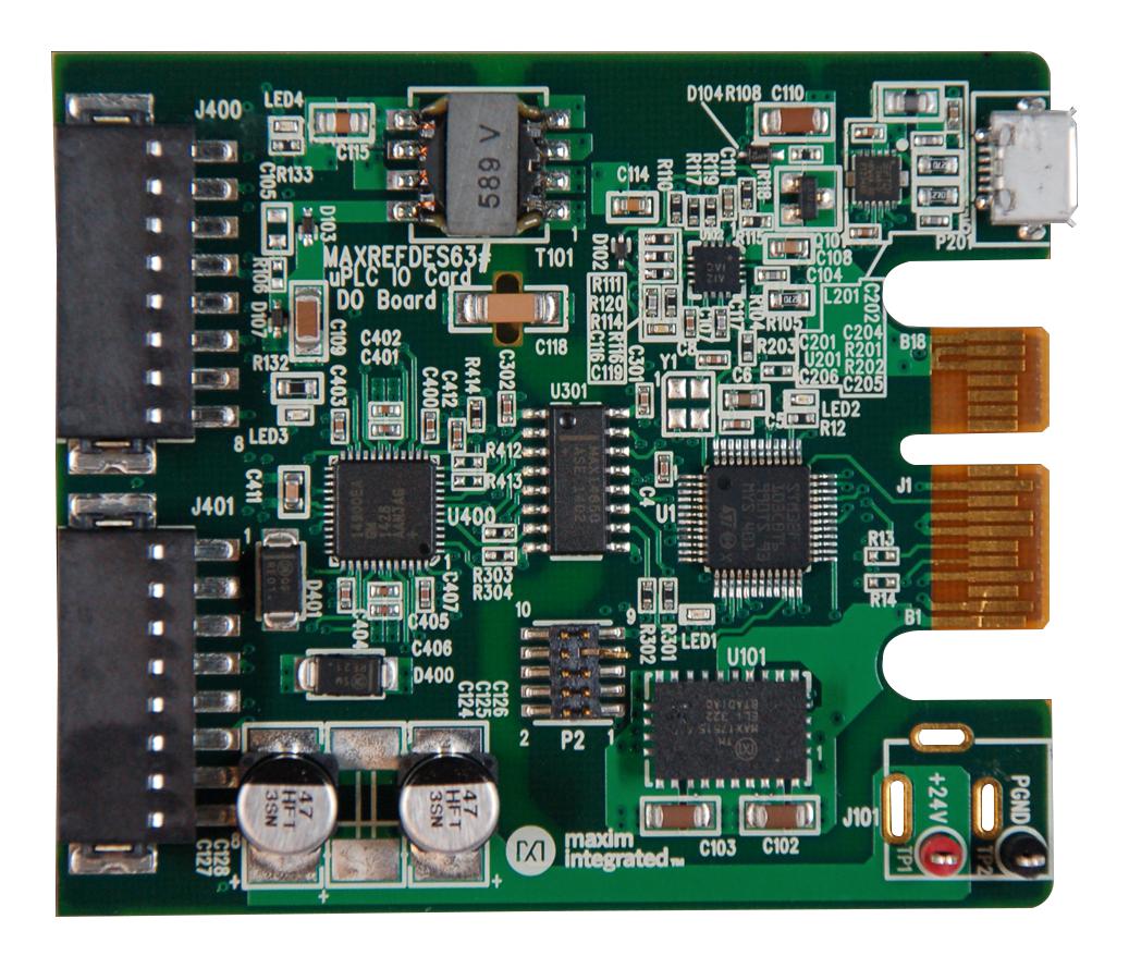 MAXREFDES63# REF DESIGN BOARD, DIGITAL I/P MICRO PLC MAXIM INTEGRATED / ANALOG DEVICES