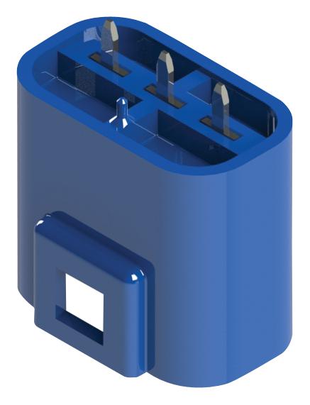 572-003-420-301 CONNECTOR, PLUG, 3POS, 5.8MM EDAC