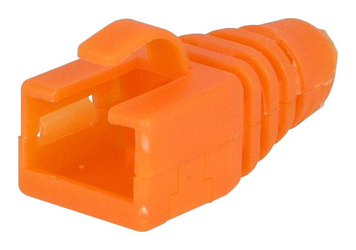 RJ45SRB-RET-O STRAIN RELIEF BOOT, RJ45 CONN, ORANGE MH CONNECTORS