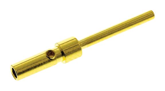 DM-CTM D-SUB CONTACT, MACHINED, PIN, CRIMP MH CONNECTORS