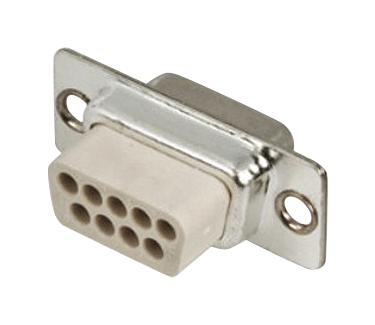 MHDBC9SP-NW D-SUB CONNECTOR, PLUG, 9POS MH CONNECTORS