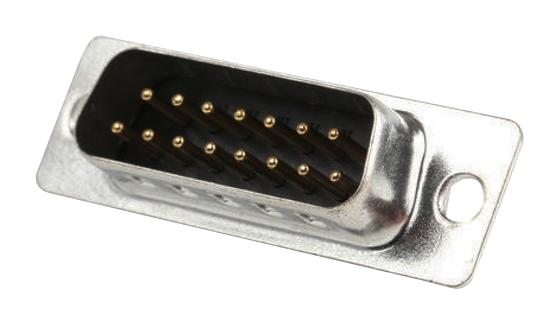 MHDM15SS D-SUB CONNECTOR, RECEPTACLE, 15POS MH CONNECTORS