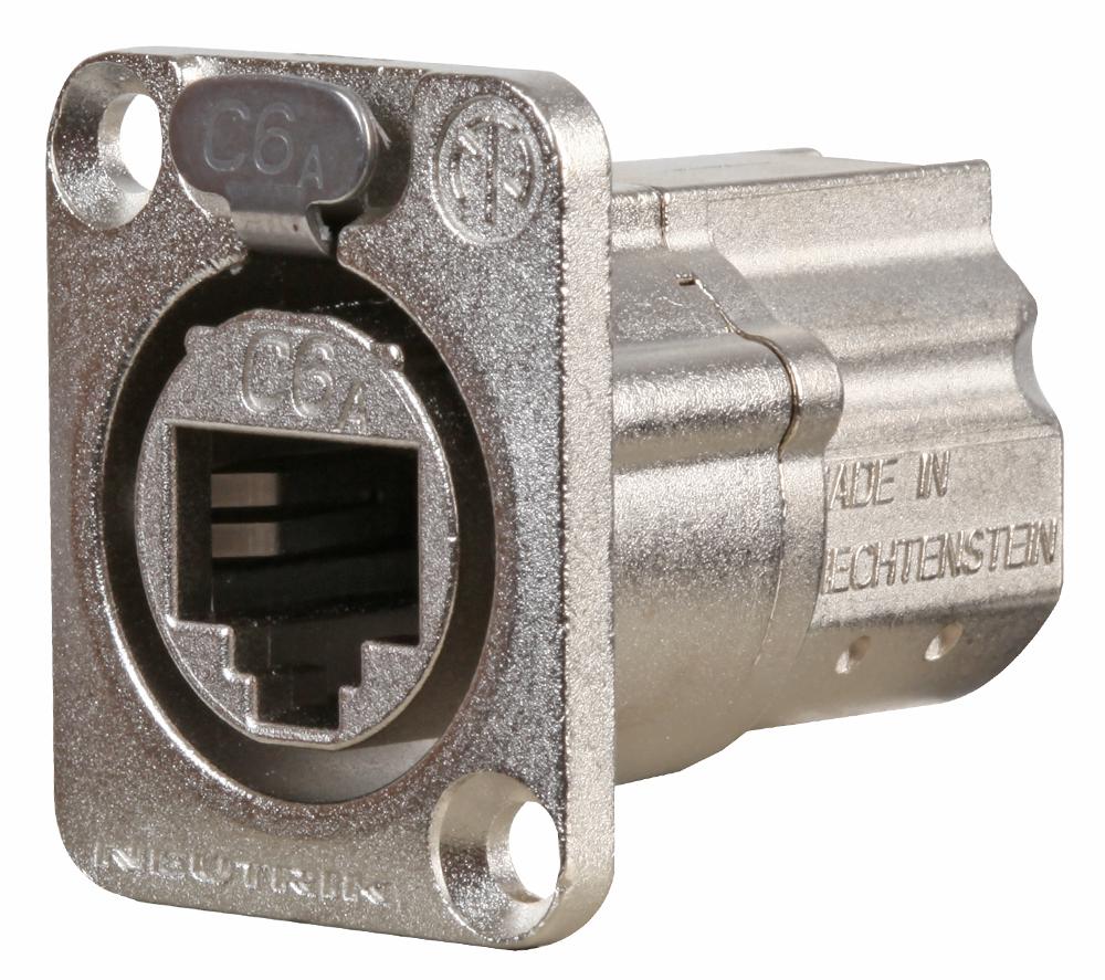 NE8FDX-P6 CONNECTOR, RJ45, JACK, 8P8C, CAT6A NEUTRIK