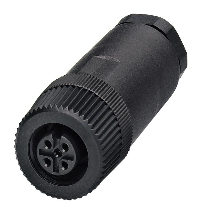 1500787 SENSOR CONNECTOR, M12, RCPT, 5POS PHOENIX CONTACT