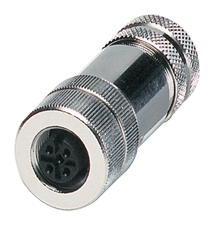 1694295 SENSOR CONNECTOR, M12, RCPT, 4POS PHOENIX CONTACT