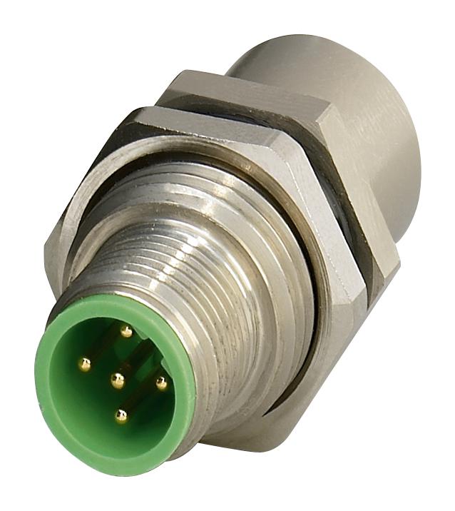 1551684 ADAPTER, 5POS, M12, PLUG-RCPT PHOENIX CONTACT