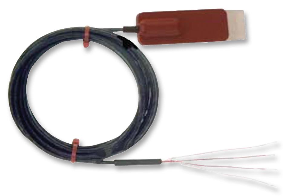 RTF4-2/NAH SENSOR, PT100, PATCH, 4X5MM, 2M LABFACILITY