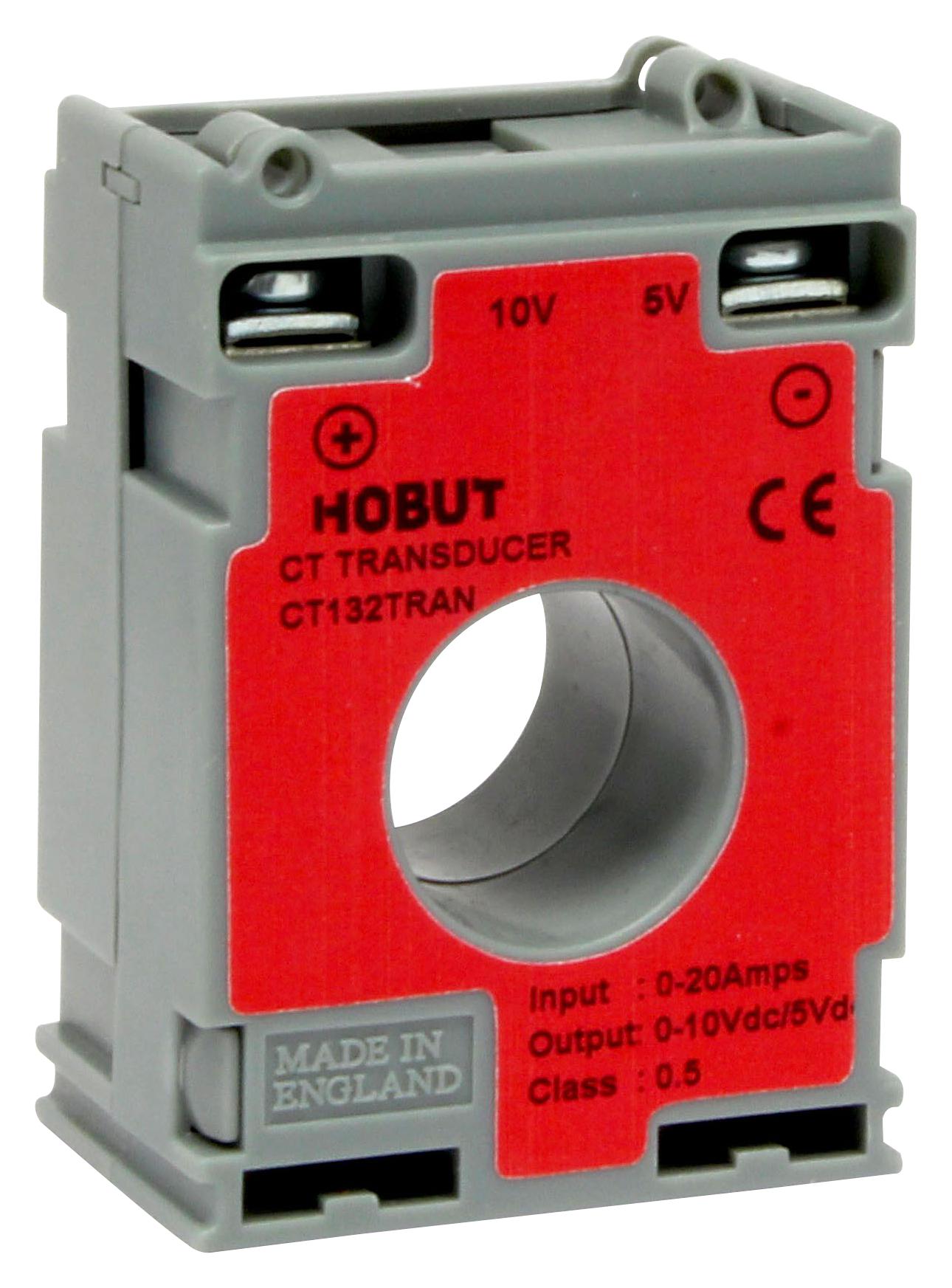 CT132TRAN20A-5/10V CURRENT SENSOR, 20A, VOLTAGE HOBUT