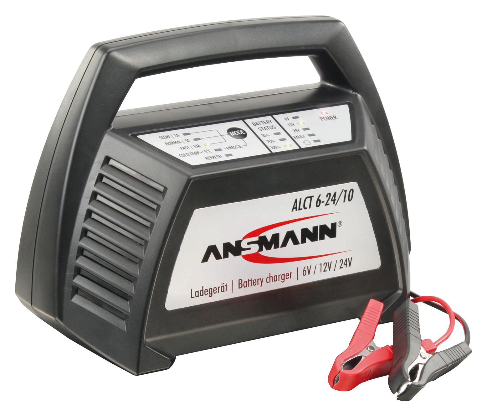1001-0014 LEAD ACID BATTERY CHARGER, 230VAC, EU ANSMANN