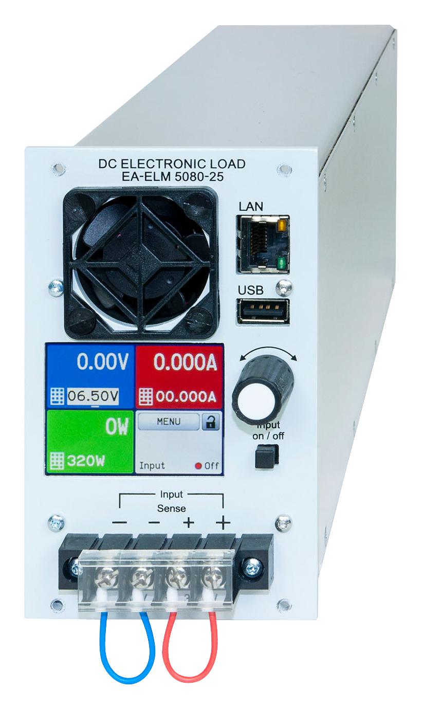 EA-ELM 5080-25 DC LOAD, PROG, 25A, 0-80VDC, 320W EA ELEKTRO-AUTOMATIK