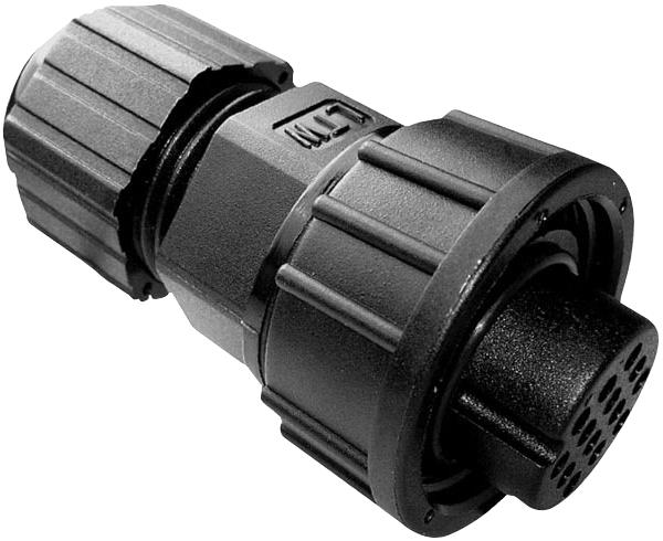 CD-14BFFA-LL7001 INDUSTRIAL CIRCULAR, 14POS, RCPT, CABLE AMPHENOL LTW