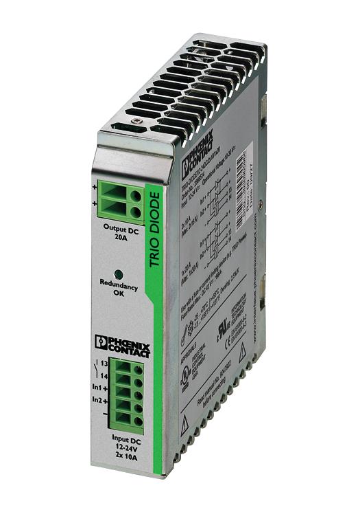 2866514 REDUNDANCY MODULE, POWER SUPPLY PHOENIX CONTACT