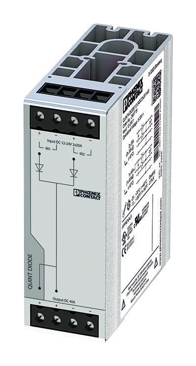 2907719 DIODE MODULE, DIN RAIL, UPS PHOENIX CONTACT