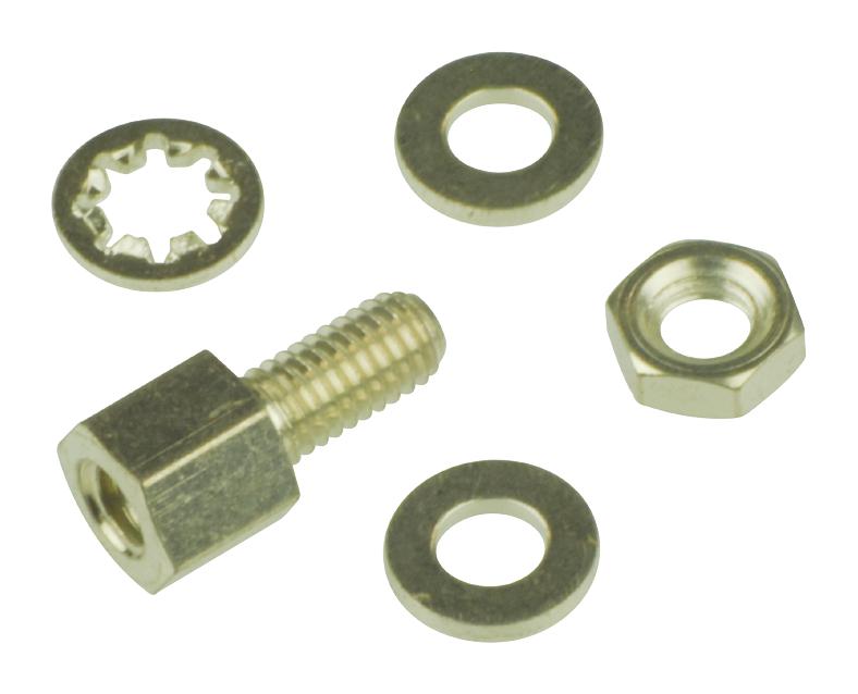 863001017TLF SCREWLOCK, FEMALE, 4-40 UNC, M3, 5MM AMPHENOL ICC