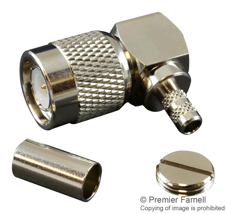 122140 RF CONNECTOR, TNC, R/A PLUG, CABLE AMPHENOL RF