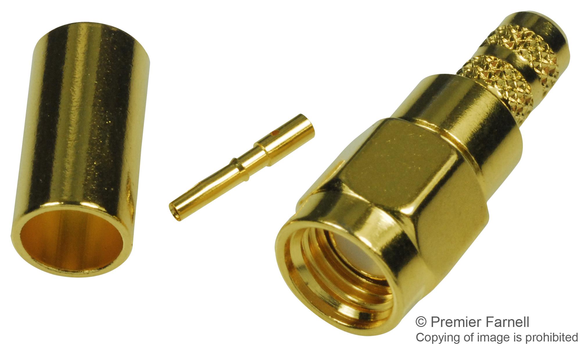 132234RP RF CONN, SMA RP, STRAIGHT PLUG, CABLE AMPHENOL RF