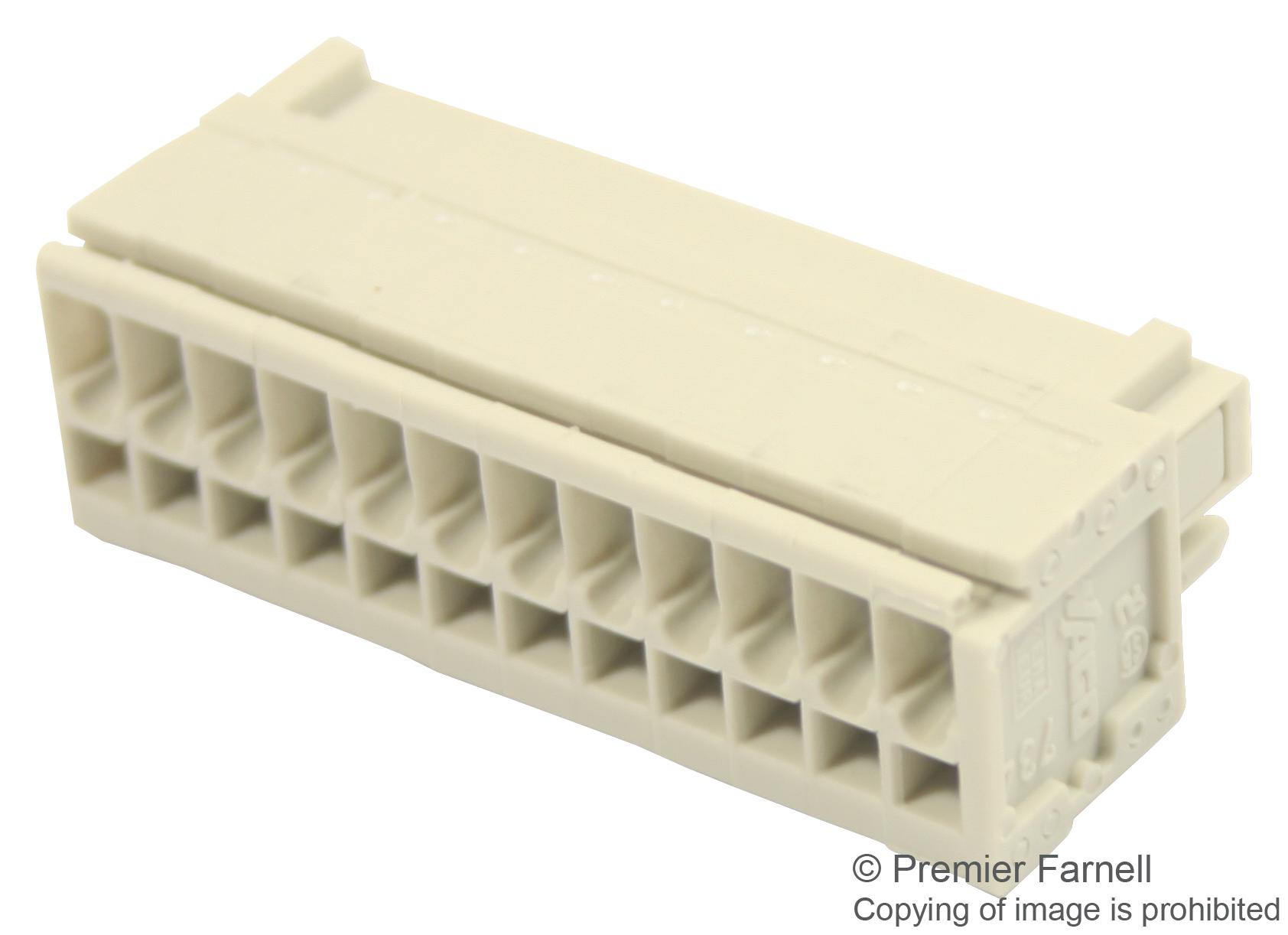 734-112 TERMINAL BLOCK, PLUGGABLE, 12POS, 14AWG WAGO