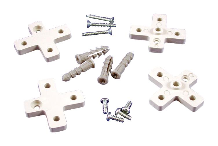 MC001277 WALL MOUNTING FEET, PC, ENCLOSURE MULTICOMP PRO