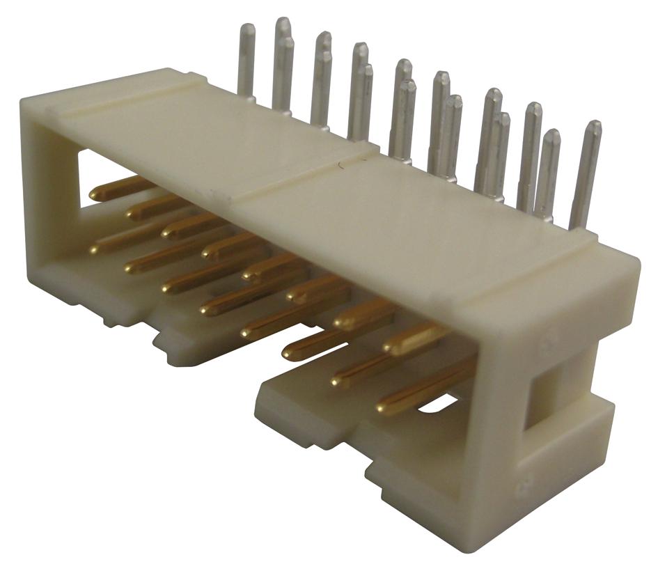 09195166323 CONNECTOR, HEADER, 16POS, 2ROW, 2.54MM HARTING