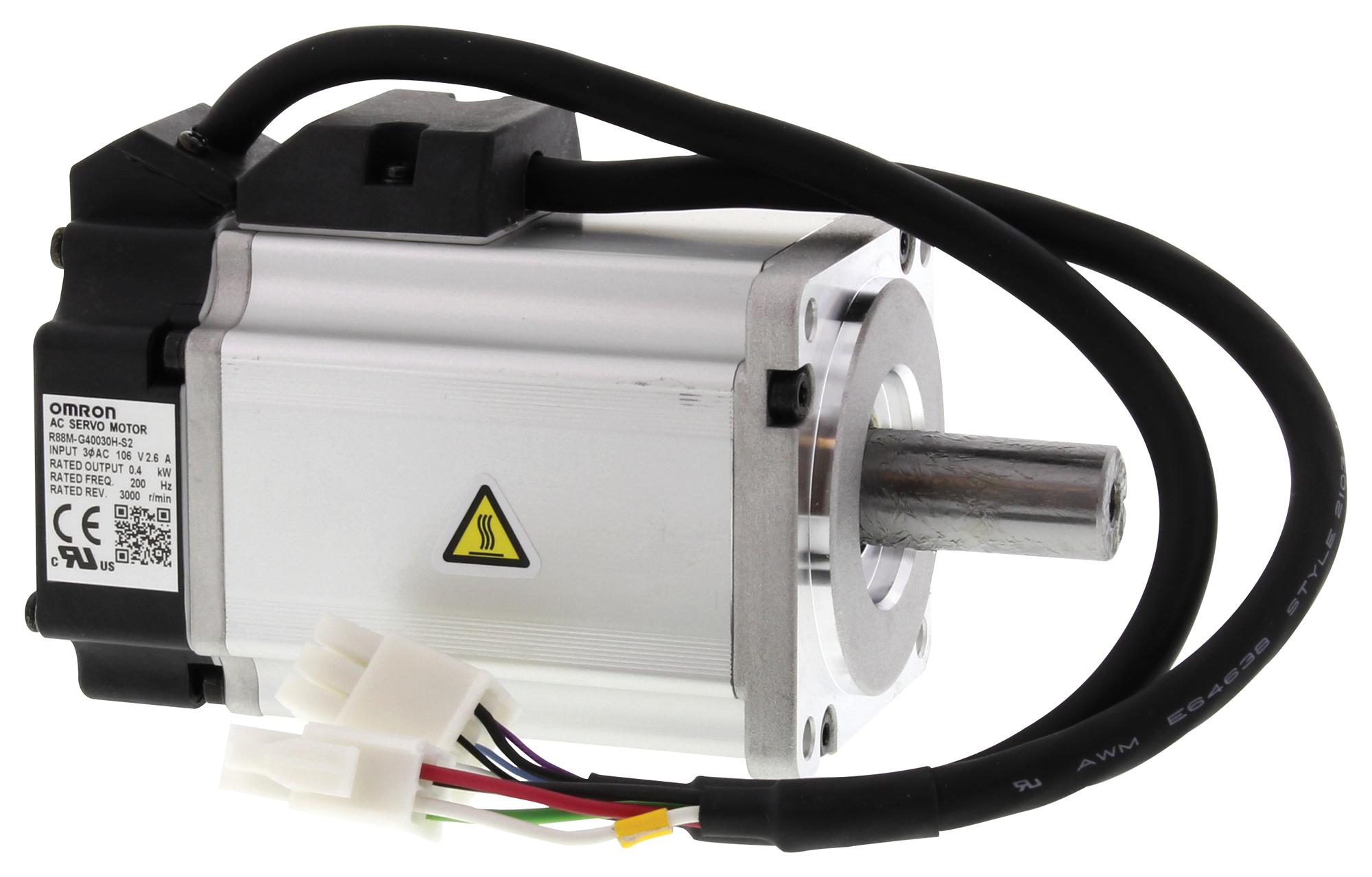 R88M-G40030H-S2.1 SERVO MOTOR, 1-PH, 400W, 240VAC OMRON