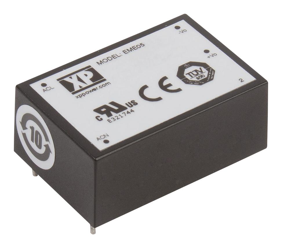 EME05US03 PSU, AC-DC, MEDICAL, 3.3V, 1.51A XP POWER