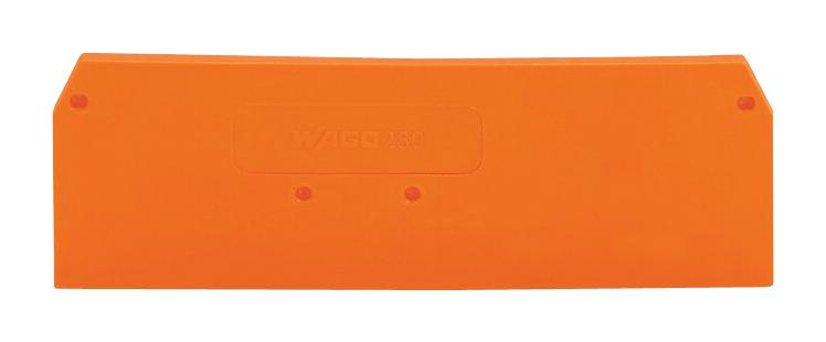 280-315 END & INTERMEDIATE PLATE, RAIL MOUNT TB WAGO