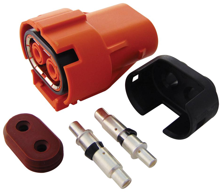 ELP2A2 POWER CONNECTOR, PLUG, 2POS, 11.1MM AMPHENOL INDUSTRIAL