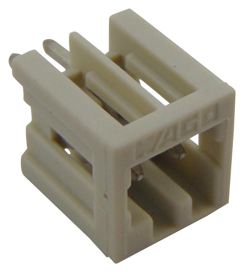 733-332 TERMINAL BLOCK, HEADER, 2POS, TH WAGO
